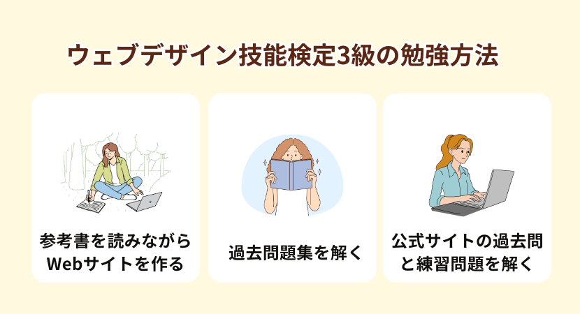 ウェブデザイン技能検定3級 勉強方法